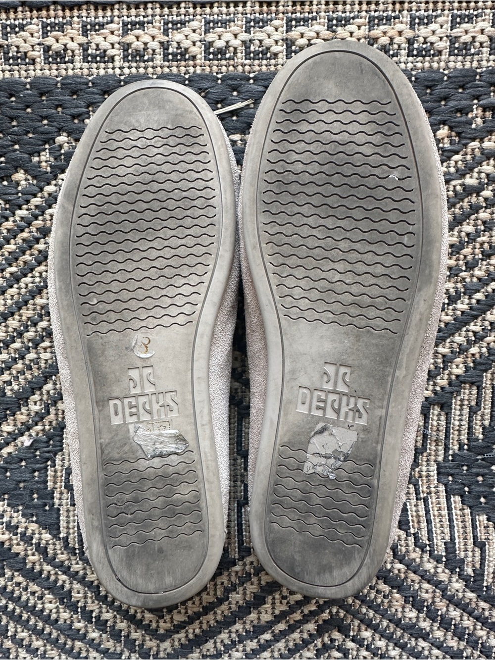 Jeffery Campbell Yachting Day Boat Shoes size 8 Taupe Suede - Picture 7 of 7